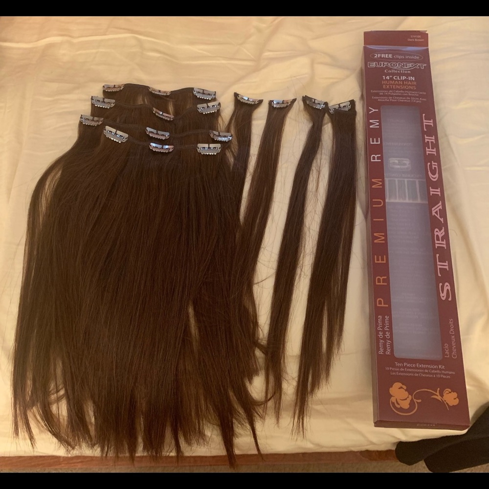 Remy human hair exstensions